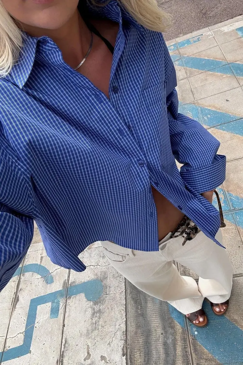 Noella - N-Marlon C Shirt 15590002 - 1458 - Davy Blue Check