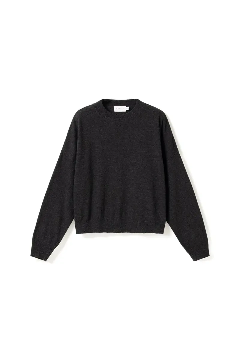 Noella - N-Marly Knit 16880001 - 019 - Dark Grey Melange