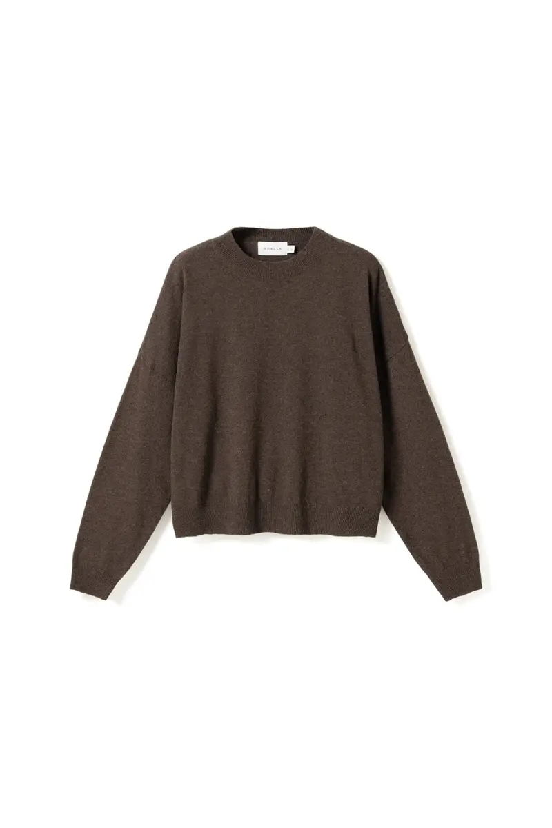 Noella - N-Marly Knit 16880001 - 1372 - Brown Melange