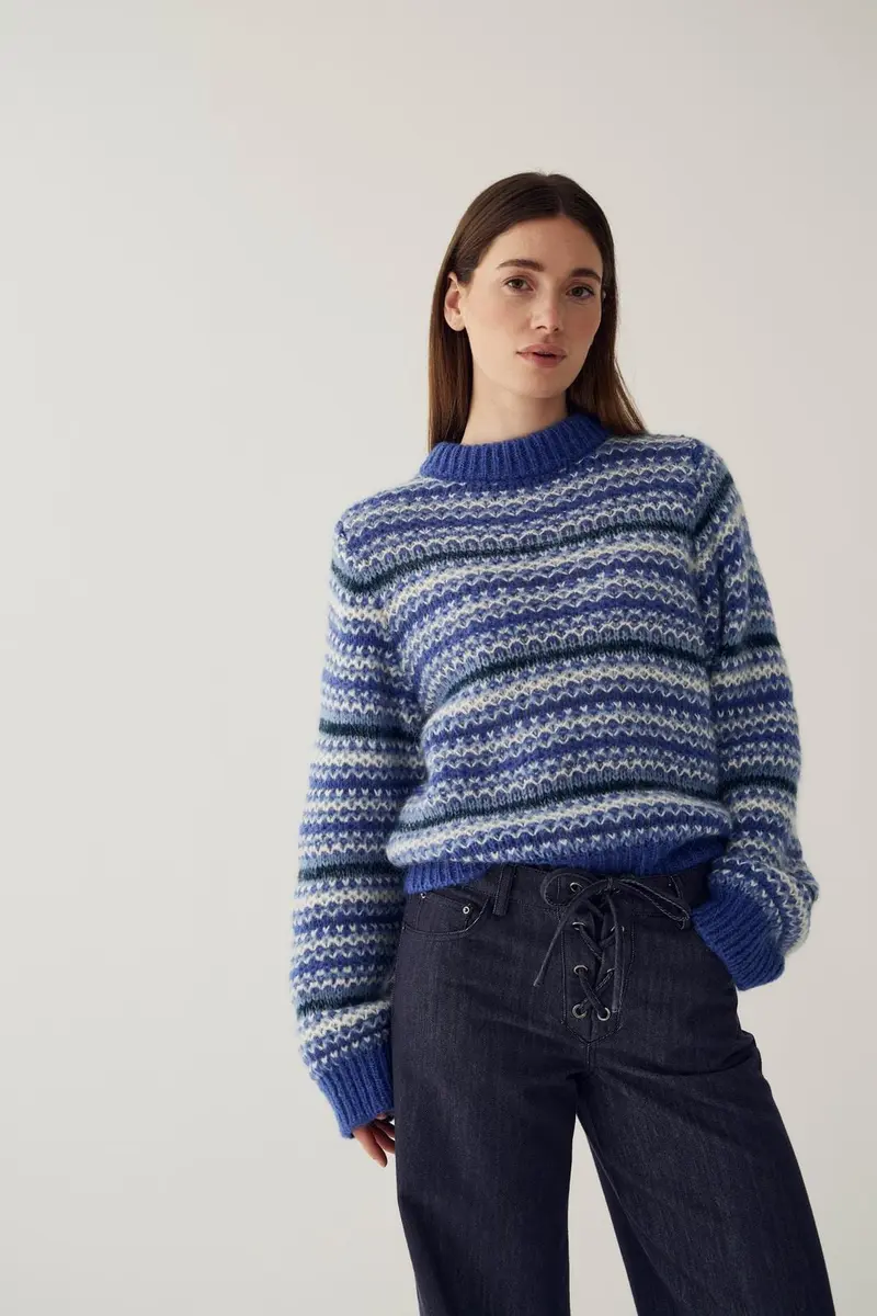 Noella - N-Marth Knit 16800001 - 564 - Blue Mix
