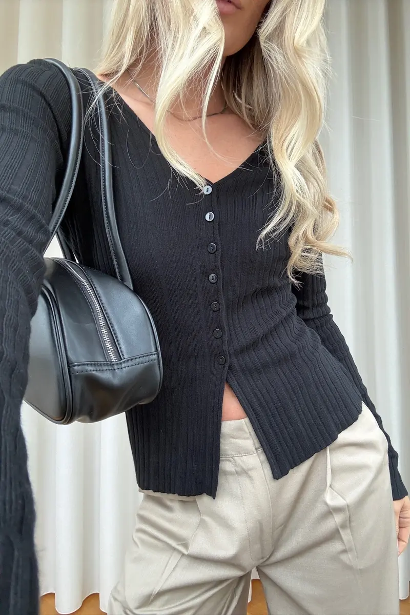 Noella - N-Melvie Top 16520001 - 004 - Black