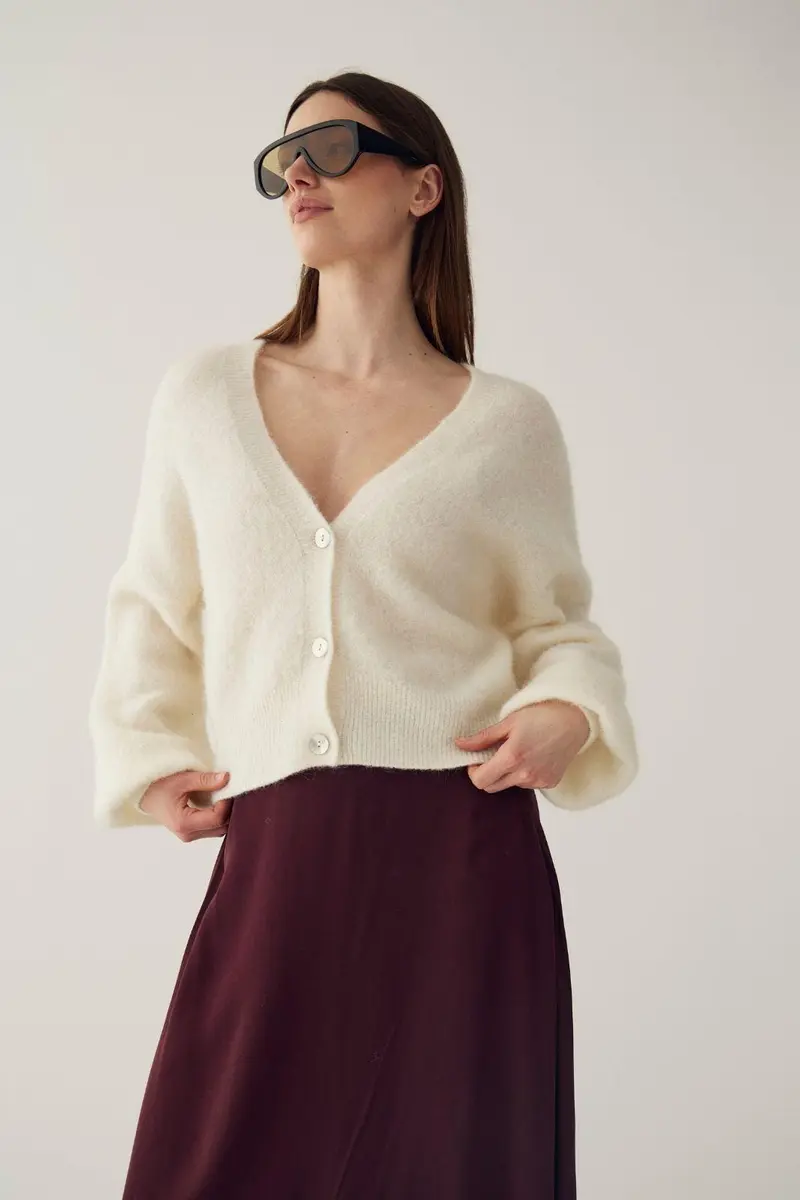 Noella - N-Morene Knit Cardigan 16690002 - 006 - Offwhite