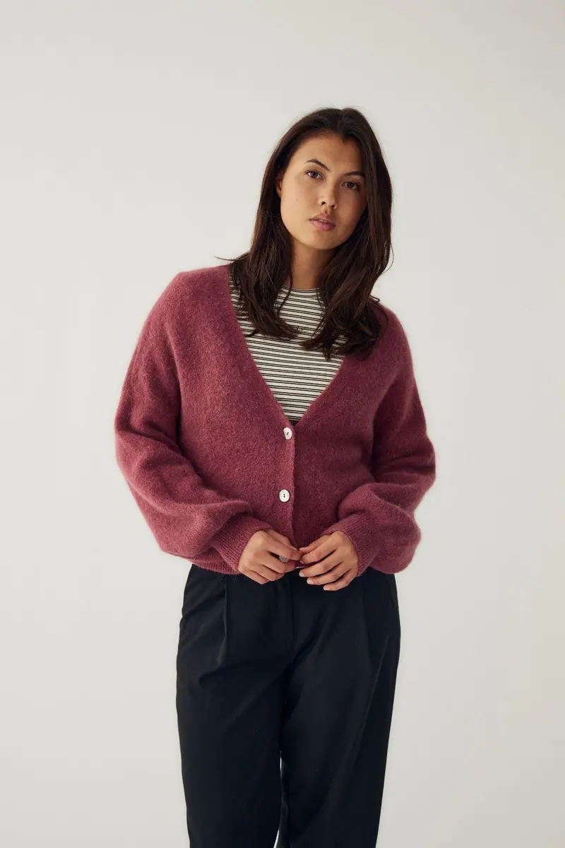 Noella - N-Morene Knit Cardigan 16690002 - 1054 - Vintage Rose