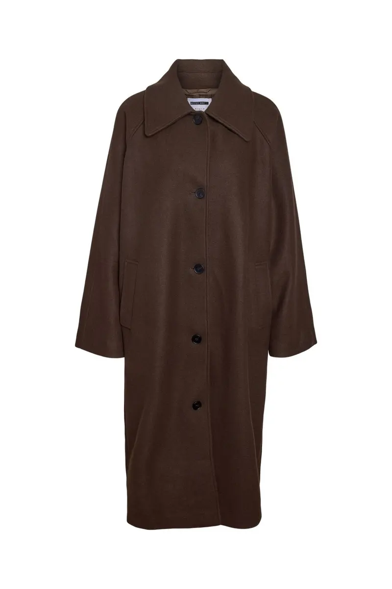 Noisy May - Nmalicia Carcoat - 5024118 Chocolate Brown Melange