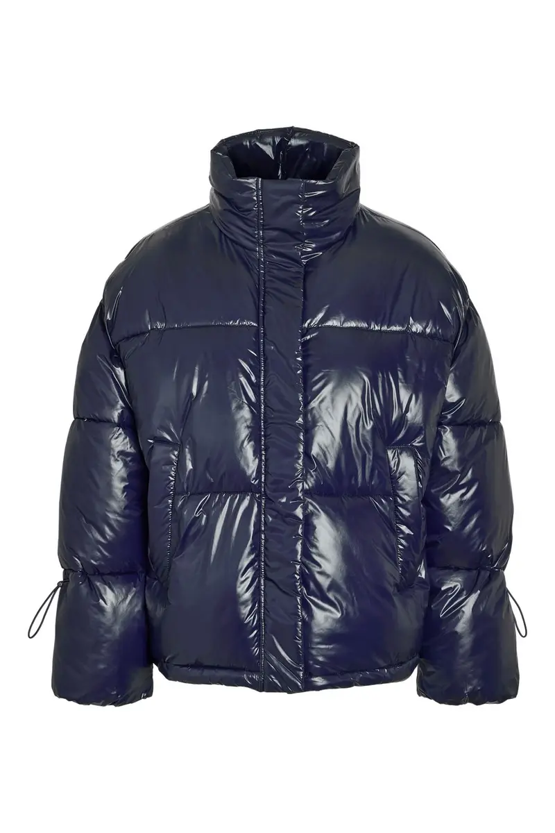 Noisy May - Nmallie Shiny Puffer - 5024143 Navy Blazer