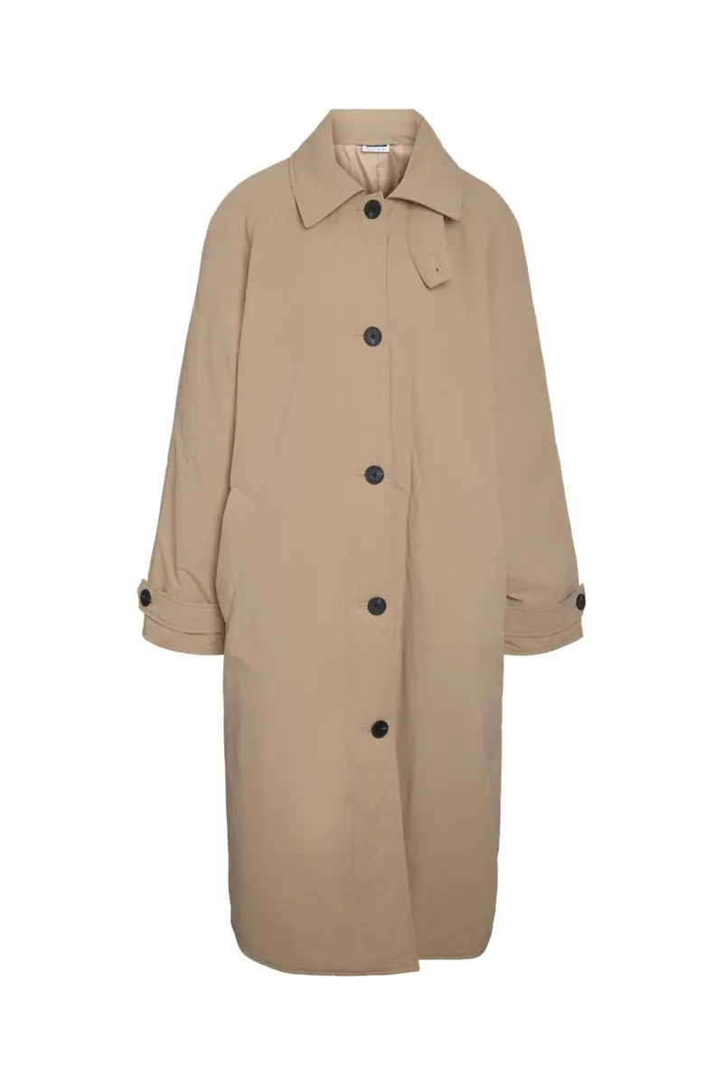 Noisy May - Nmcarlie Padded Coat Dd - 5023883 Aluminum