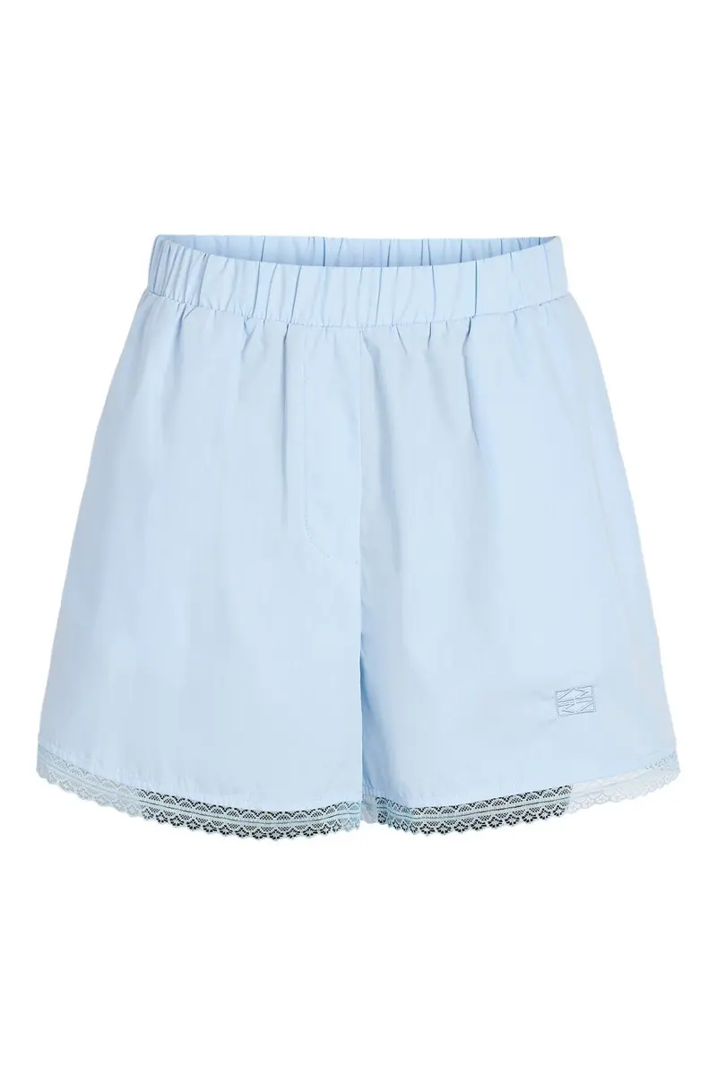 Noisy May - Nmfrida Lace Shorts Tnt/17 - 5200830 Cerulean