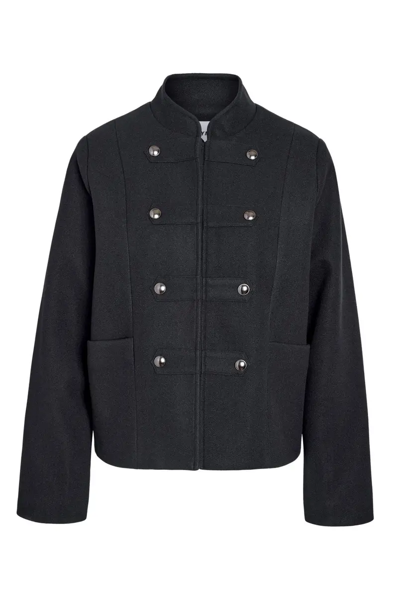 Noisy May - Nmleena Military Jacket - 5135649 Blue Graphite