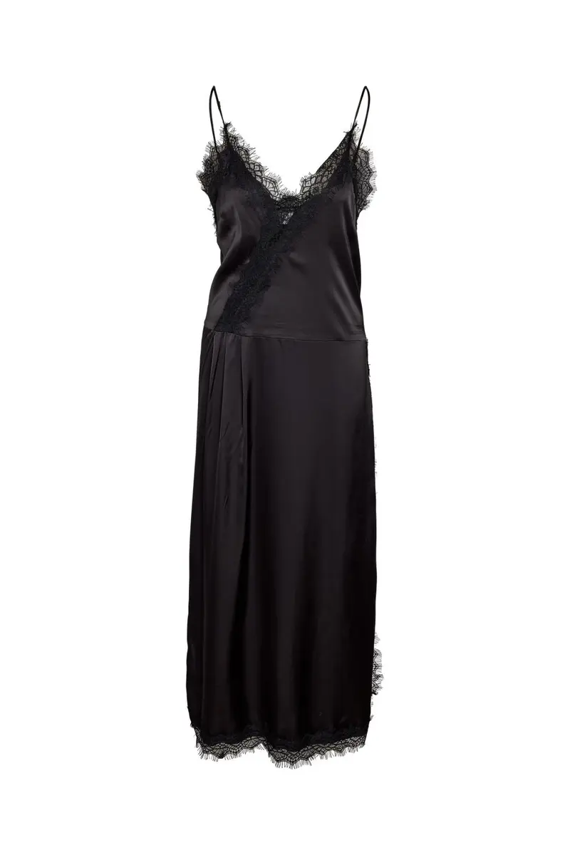 Noisy May - Nmlouise Sl Strap Lace Dress - 5081996 Black