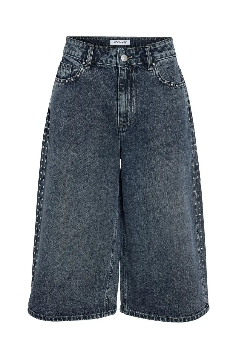 Noisy May - Nmoreon Windie Stud Jorts Az480Mb - 5126662 Medium Blue Denim Az480Mb