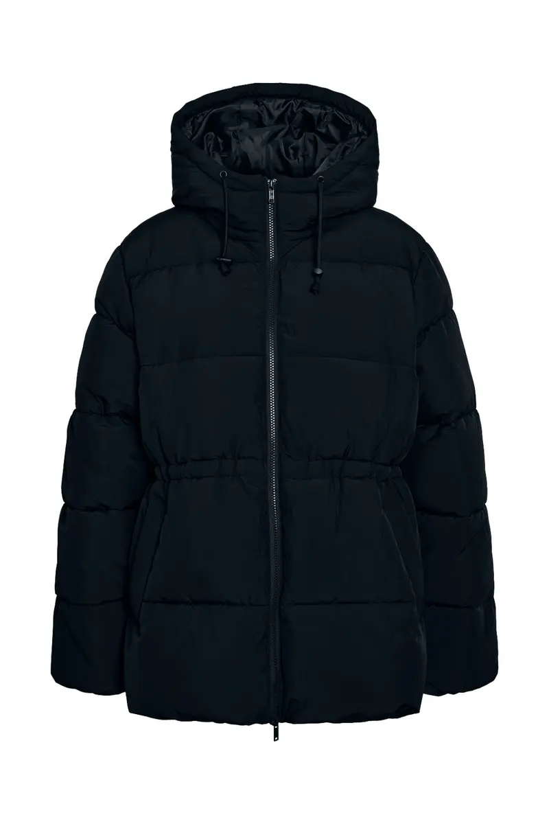 Noisy May - Nmrosy Waisted Puffer Jacket - 5104076 Black