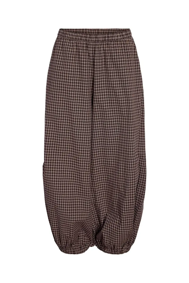 Noisy May - Nmtrix Balloon Pant Tnt/17 - 5185507 Chocolate Brown Beige