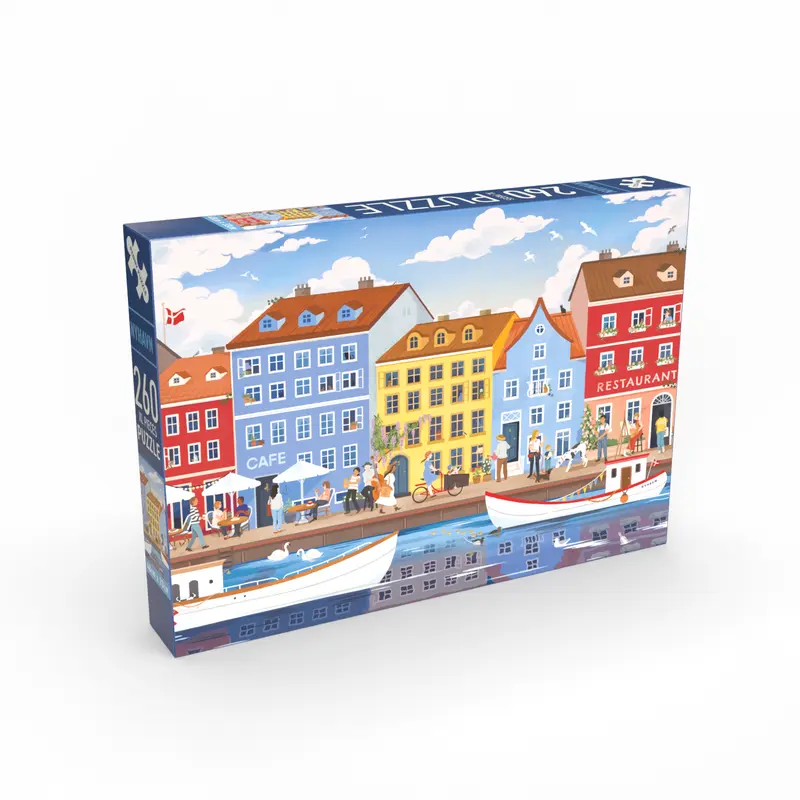 Nyhavn 260 XL brikker puslespil fra Penny Puzzle