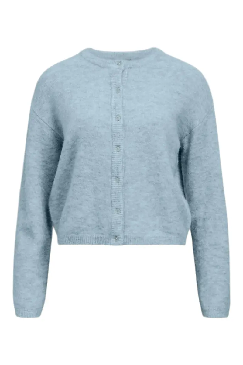 Object - Objagate L/S Re Knit Cardigan - 4991733 Winter Sky Melange