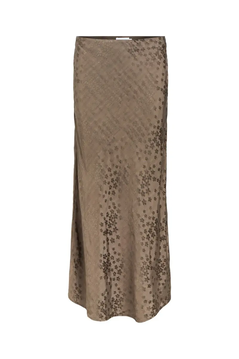 Object - Objbela Maxi Skirt 144 - 4997374 Morel