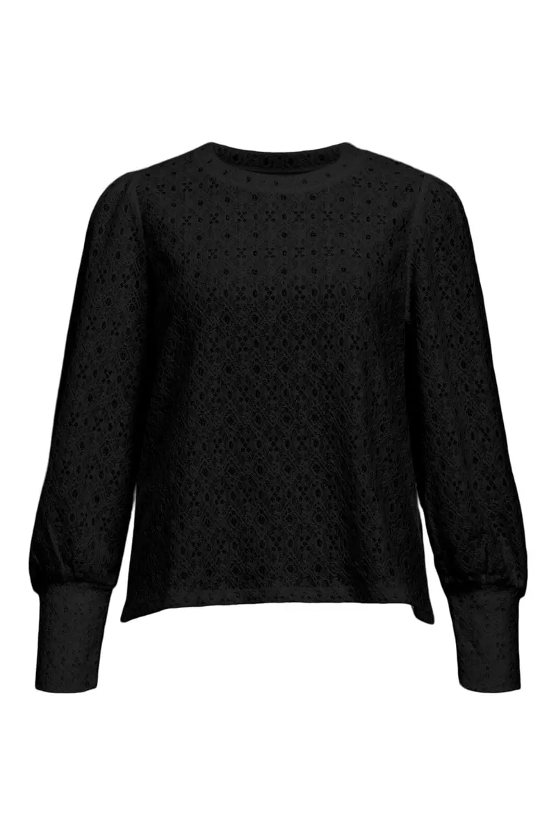 Object - Objlaila L/S Re Top - 4756919 Black