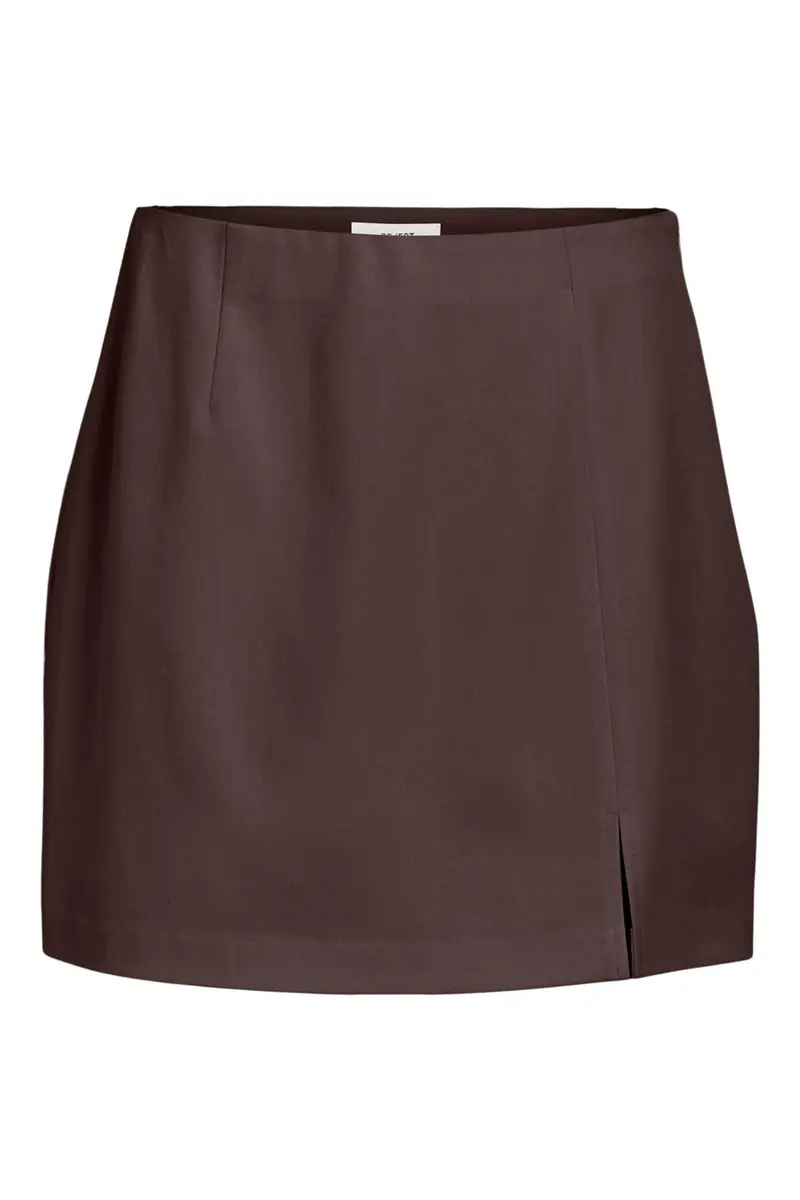 Object - Objlisa Mini Skirt - 4922597 Seal Brown