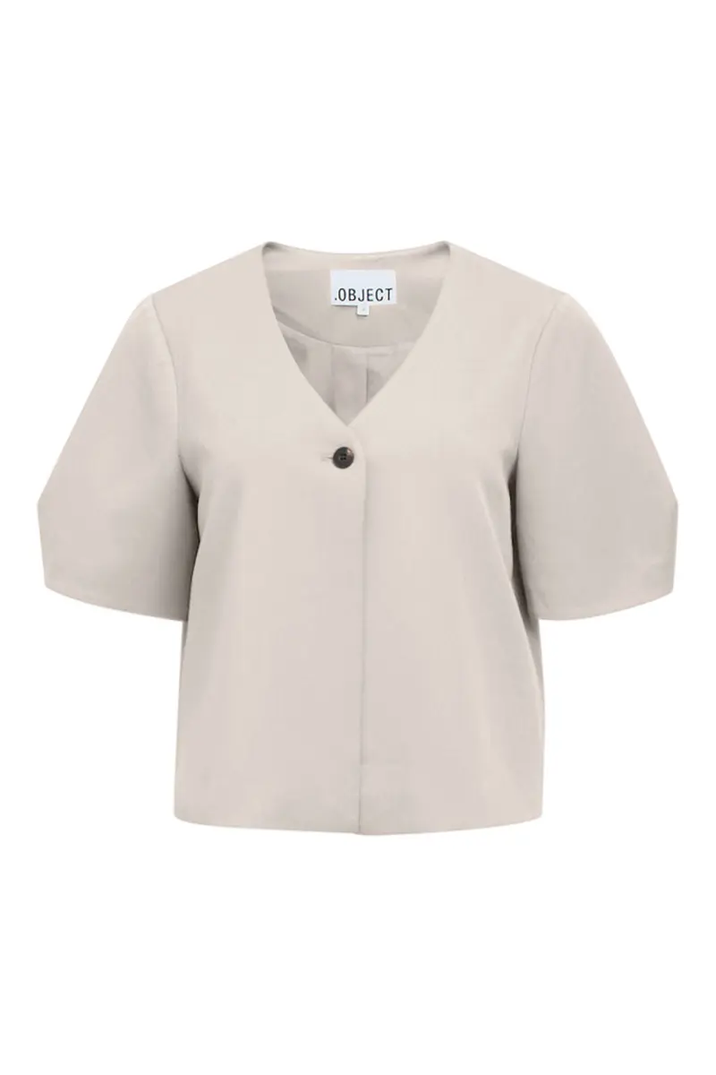 Object - Objlisa S/S Re Top - 4976512 Humus Melange