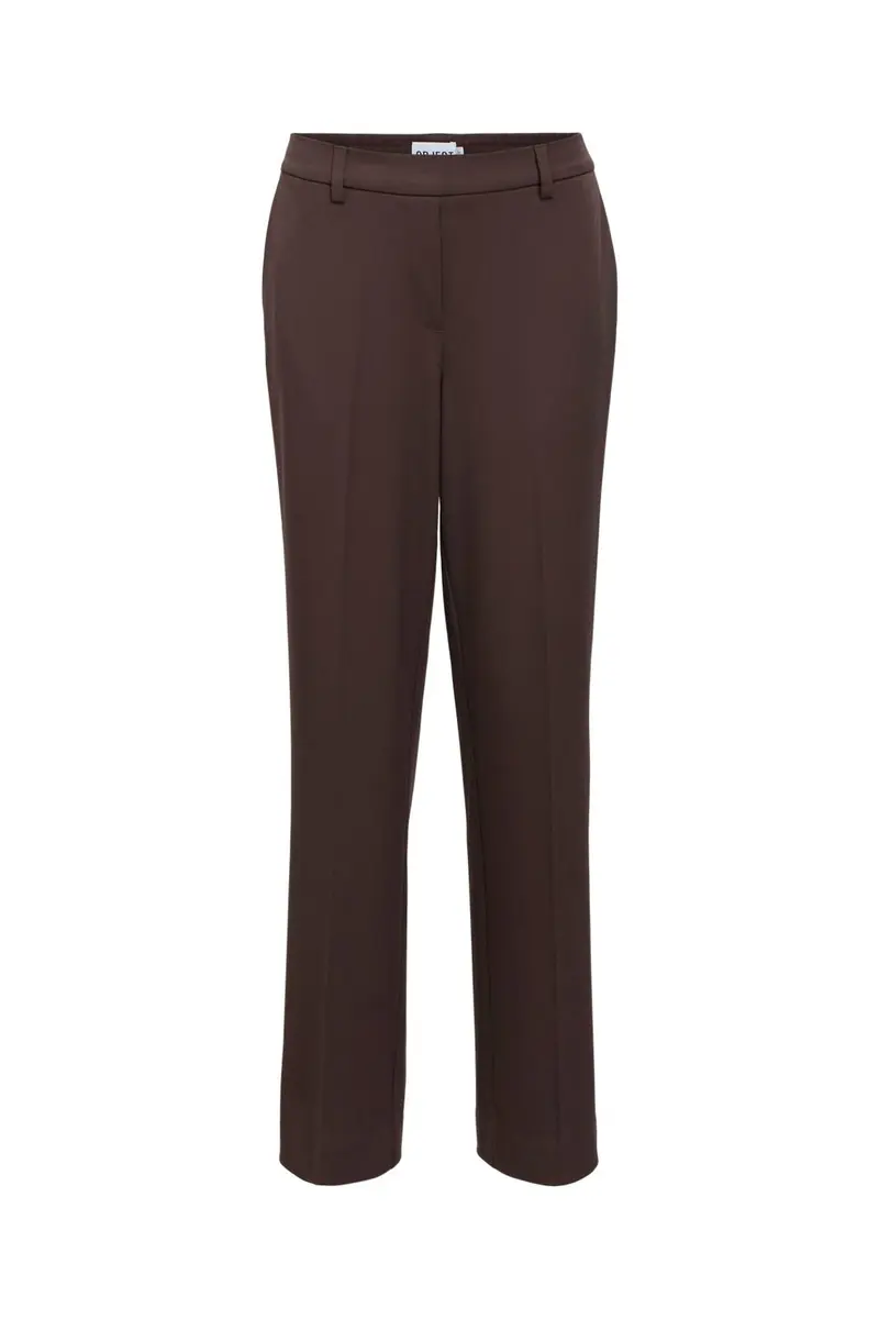 Object - Objlisa Straight Pant - 4955012 Seal Brown