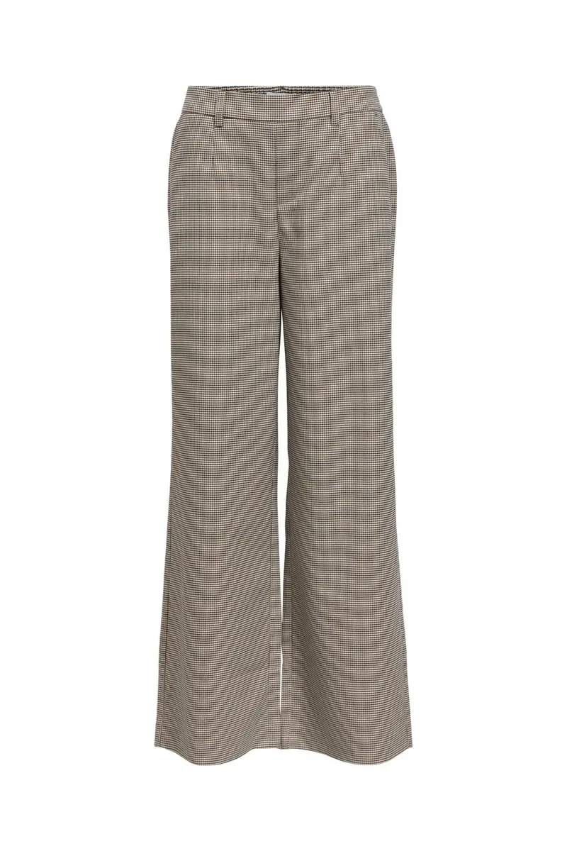 Object - Objlisa Wide Pant - 5123540 Sky Captain Brown/Sand Tooth