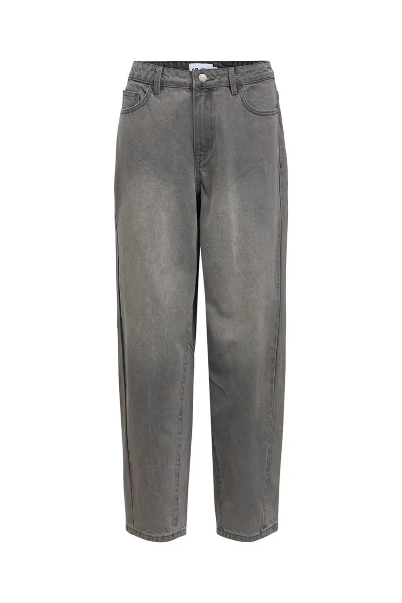 Object - Objmiu Zoe Barrel Ankle Jeans - 5123576 Medium Grey Denim