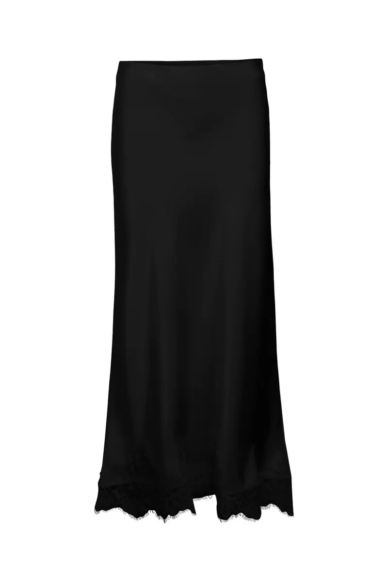 Object - Objnaline Long Lace Skirt Vip 26 - 5094043 Black