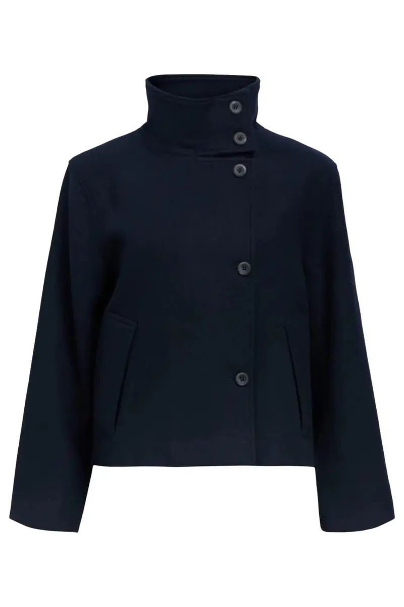 Object - Objriki Re Short Jacket - 4887609 Sky Captain