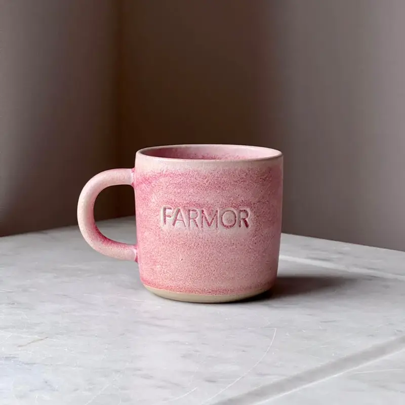 Oda farmor kop, rosa