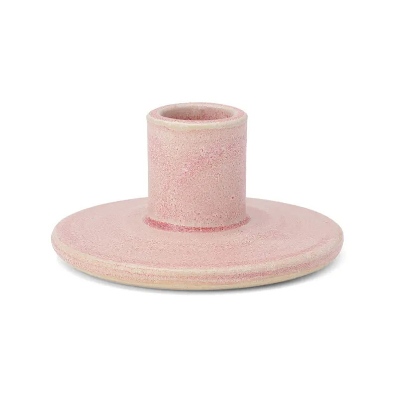 Oda lysestage / Rosa