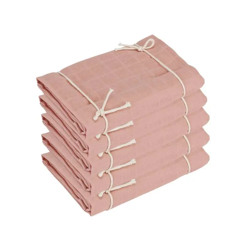 Oh'Naturel Økologiske Stofbleer - 5-pak - Rose