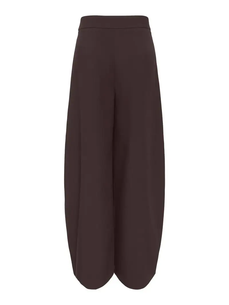 Only - Asmine Pleat Barrel Pant Tlr - 5200312 Coffee Bean