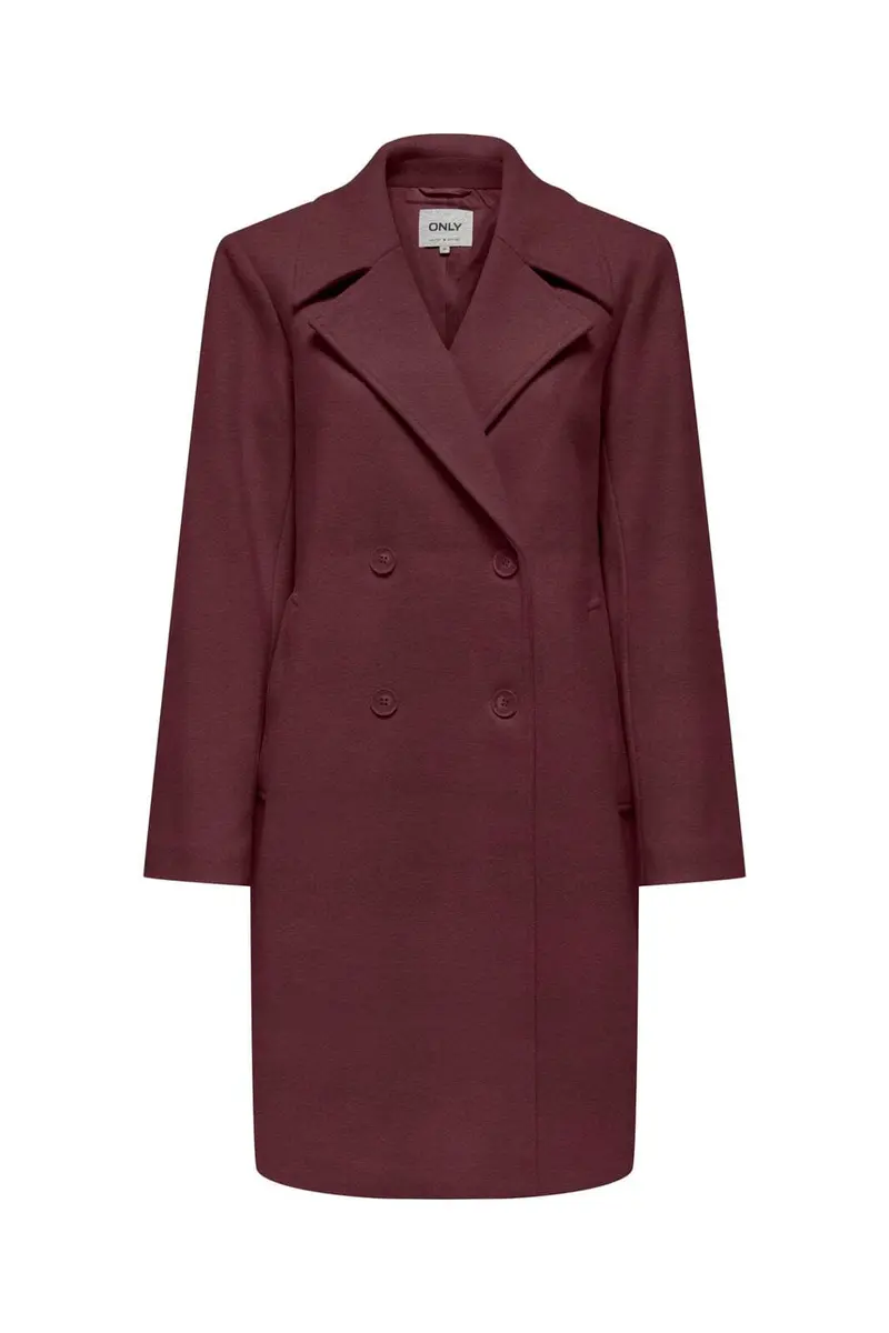 Only - Onladina Long Coat Cc - 4867266 Port Royale Melange