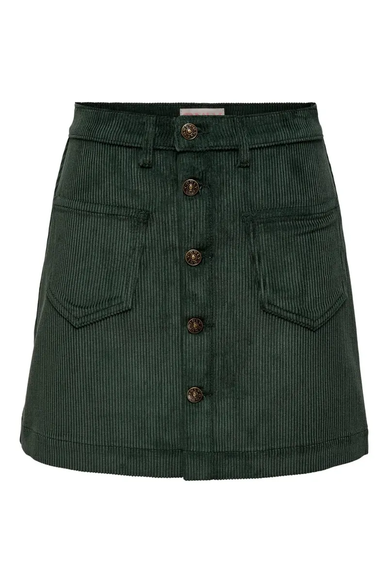 Only - Onlamazing Global Cord Skirt - 3204763 Green Gables