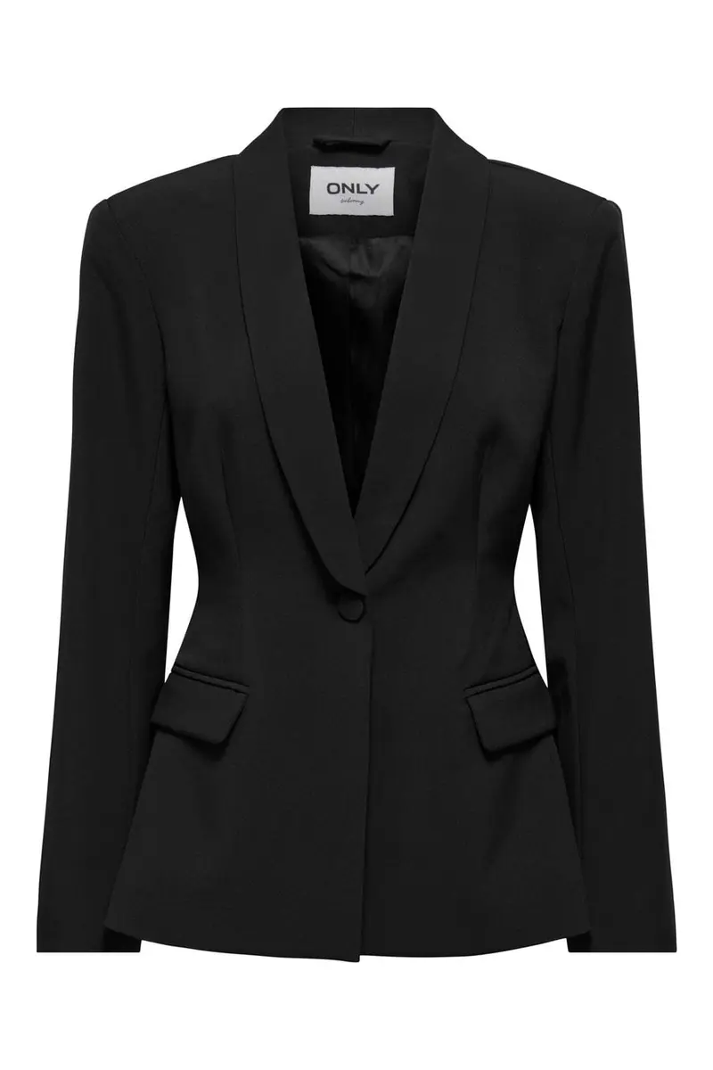 Only - Onlastrid L/S Sculpture Blazer Cc Tlr - 5100661 Black