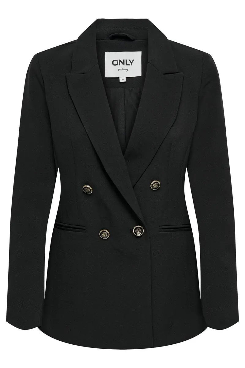 Only - Onlastrid Life L/S Fit Blazer Tlr - 4413127 Black