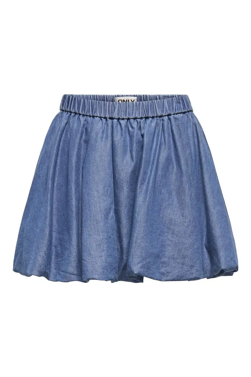 Only - Onlbea Balloon Skirt - 4718984 Medium Blue Denim