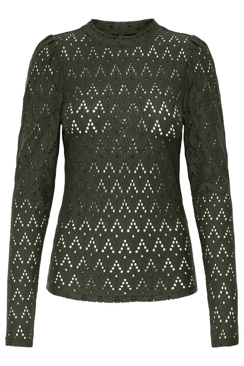 Only - Onlcattleya Life L/S Top - 4891927 Rosin
