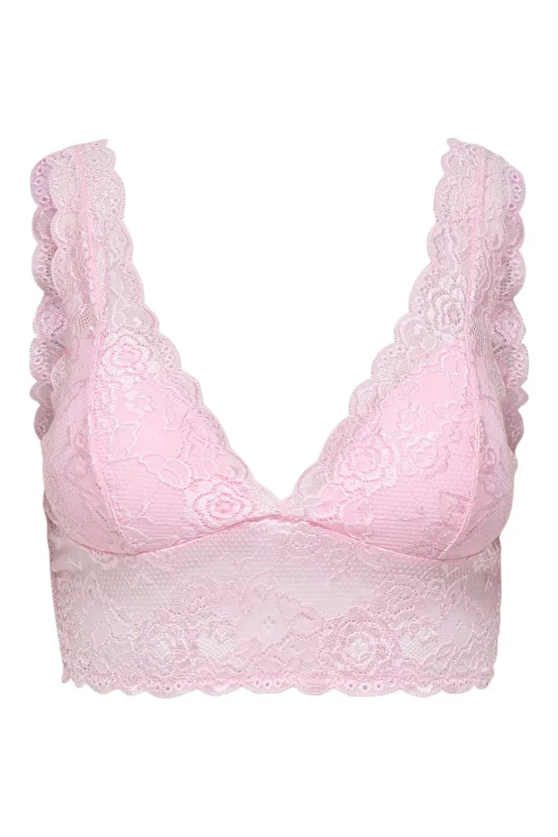 Only - Onlchloe Lace Bra Acc - 4705541 Roseate Spoonbill