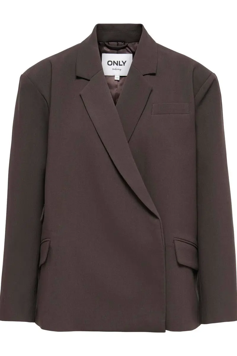 Only - Onlcilia-Raven L/S Oversize Blazer Tlr - 5141253 After Dark
