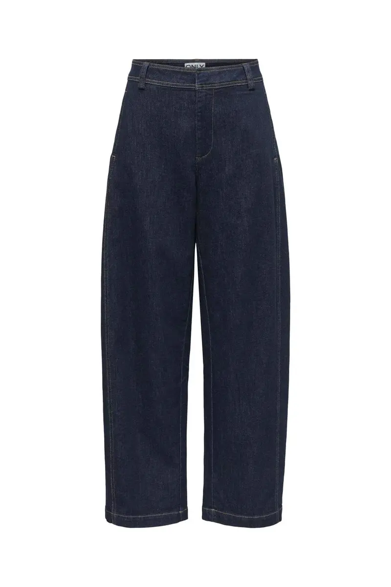 Only - Onlclair Barrel Jeans Gua - 5173045 Dark Blue Denim Rinse