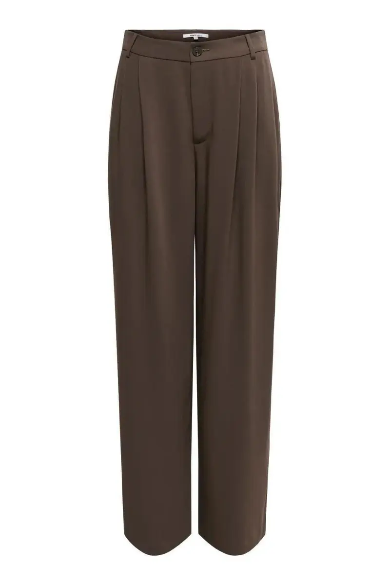 Only - Onldove Life Wide Pant Cc Tlr - 4911949 Chocolate Martini