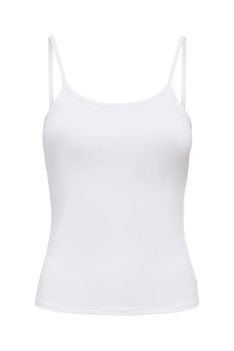 Only - Onlea S/L New Singlet - 4487717 Bright White