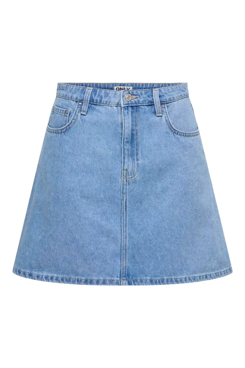 Only - Onleden A-Skirt Akm - 5019835 Light Blue Denim