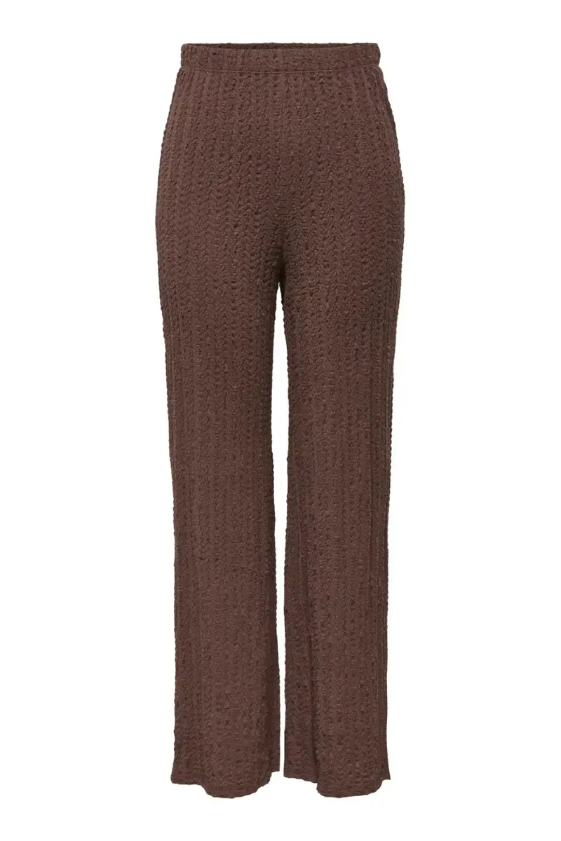 Only - Onlella Wide Pant - 4952854 Chocolate Martini