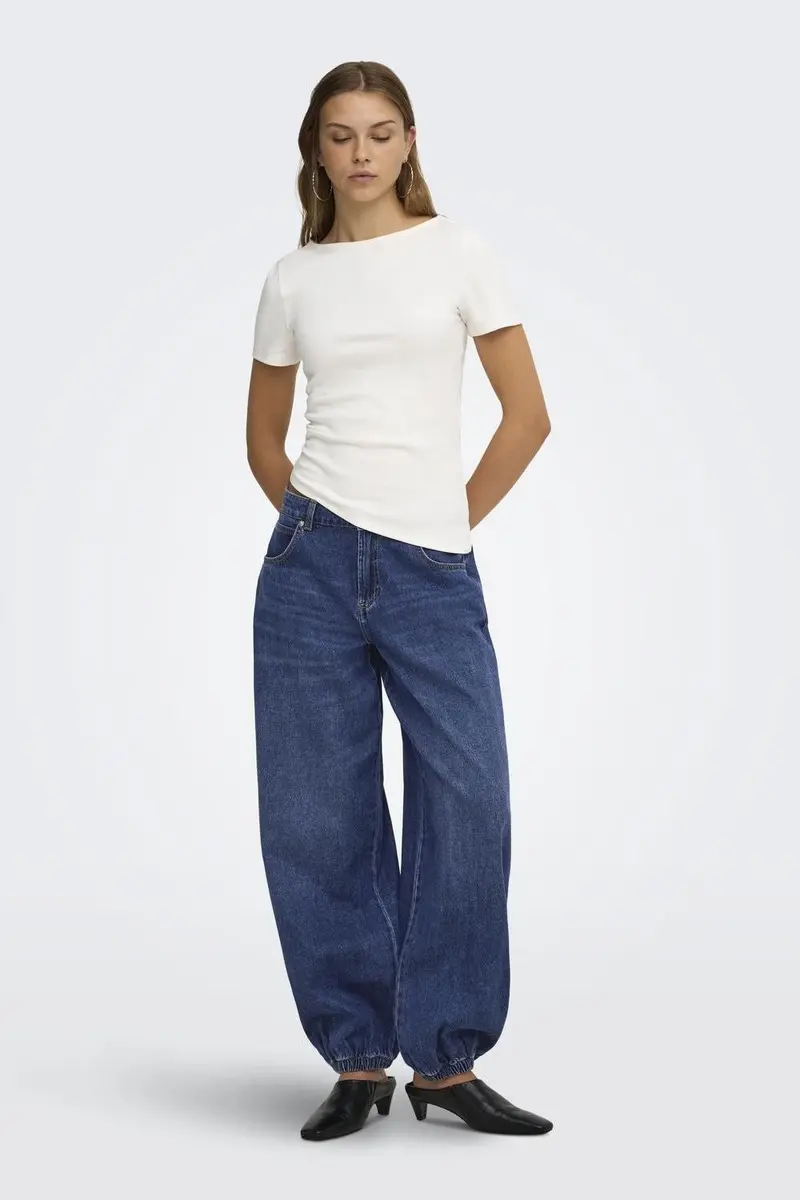 Only - Onlfaybi Balloon Akm Bf - 5135744 Medium Blue Denim