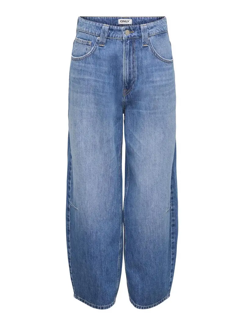 Only - Onlfrankie Barrel Dot - 4976312 Medium Blue Denim
