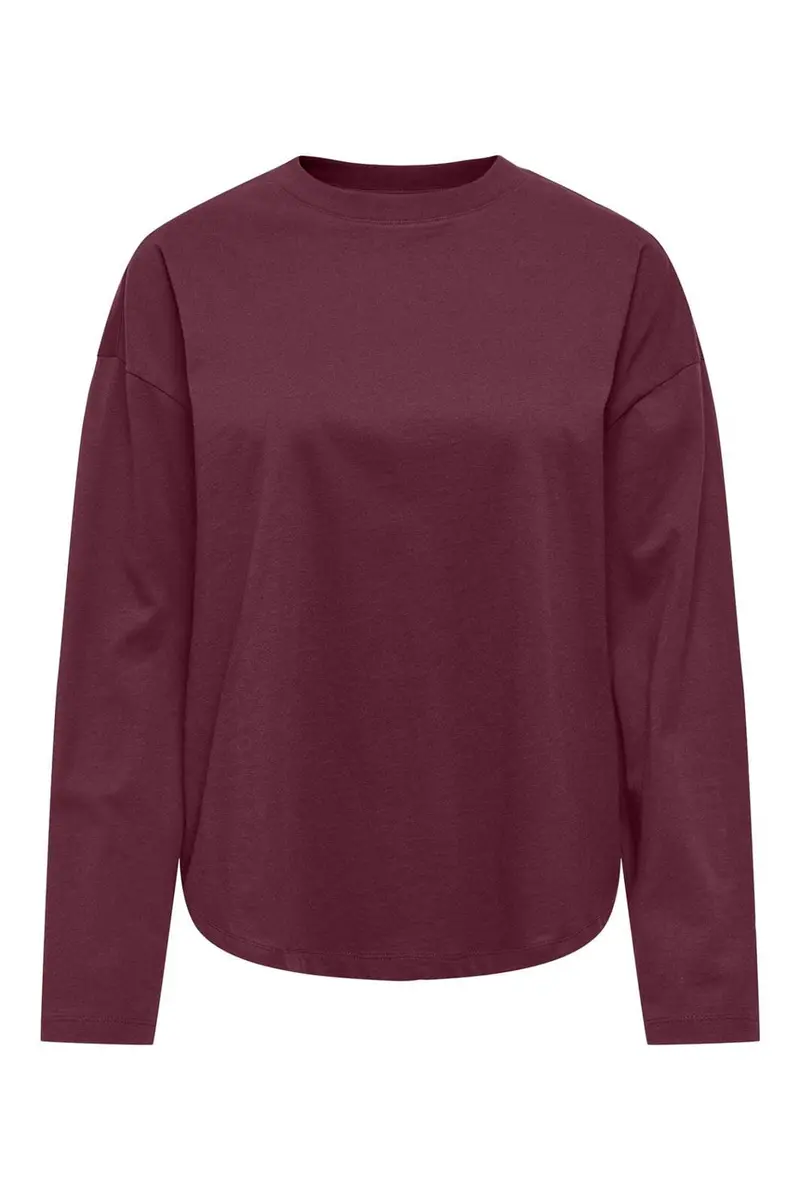 Only - Onlhappy L/S O-Neck Tee - 5102897 Fig