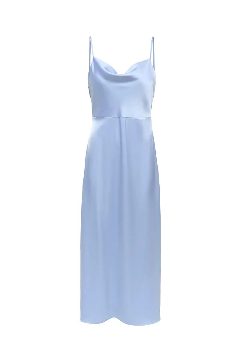 Only - Onlhimi Strap Long Dress - 5092691 Brunnera Blue