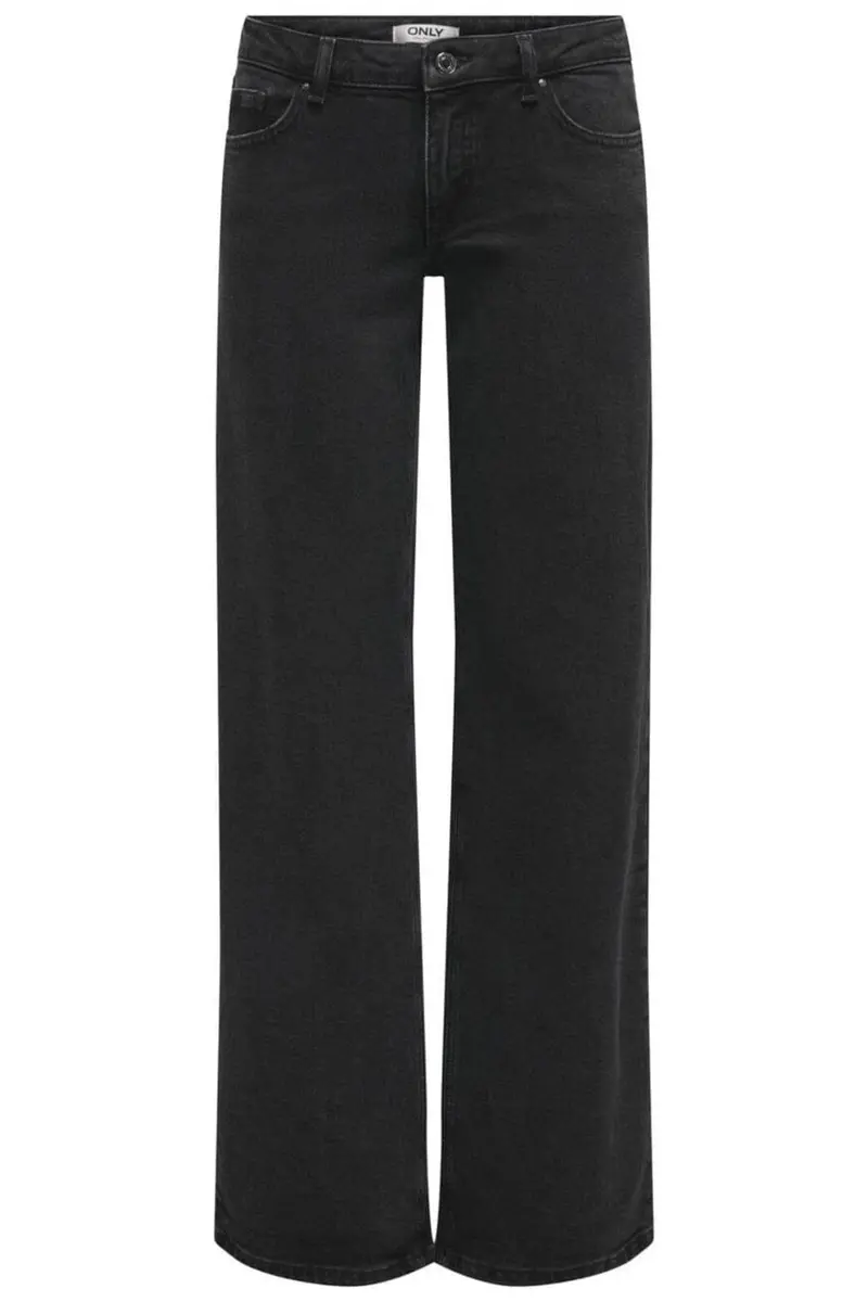 Only - Onljuicy Lw Wide Leg Rea1099 - 4597585 Washed Black