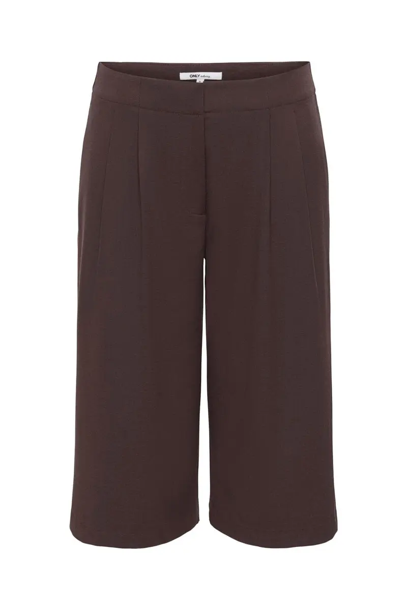 Only - Onlkamia Pleat Bermuda Short Tlr - 5065955 Coffee Bean Melange